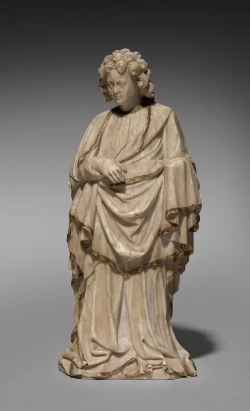 Standing Apostle (Probably Saint John the Evangelist) — تصویر رکورد موزهٔ هنر کلیولند (دسترسی آزاد)