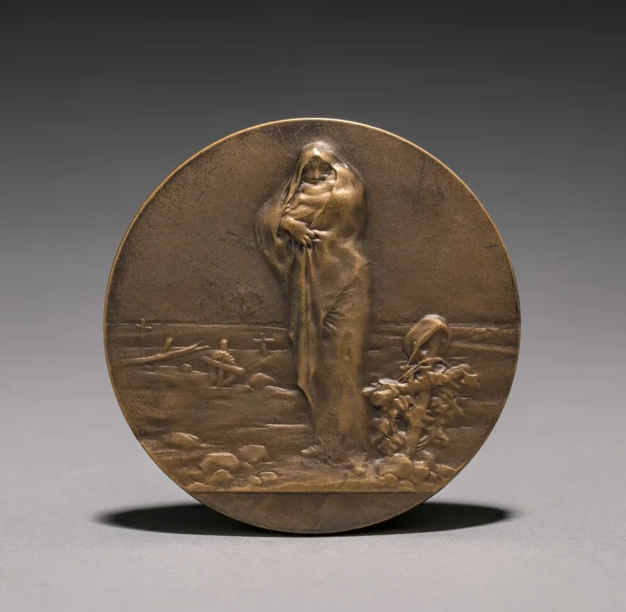 Medal (obverse) — تصویر رکورد موزهٔ هنر کلیولند (دسترسی آزاد)
