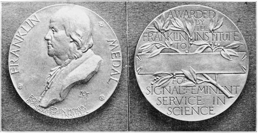 Franklin Medal — تصویر رکورد ویکی‌داده