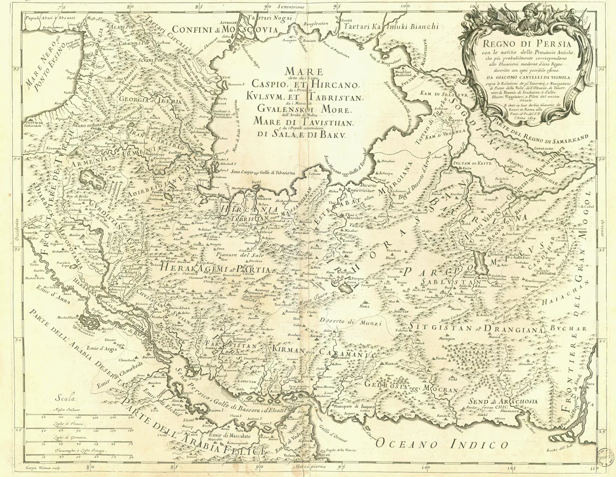 Regno di Persia con le notizie delle provincie antiche... — تصویر رکورد یوروپیانا