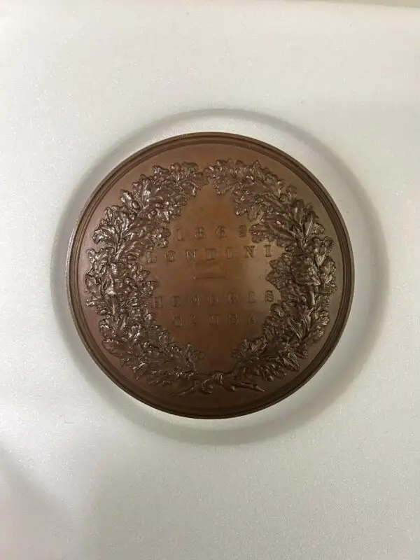 Medal: International Exhibition 1862 Prize Medal — تصویر رکورد موزهٔ ویکتوریا و آلبرت