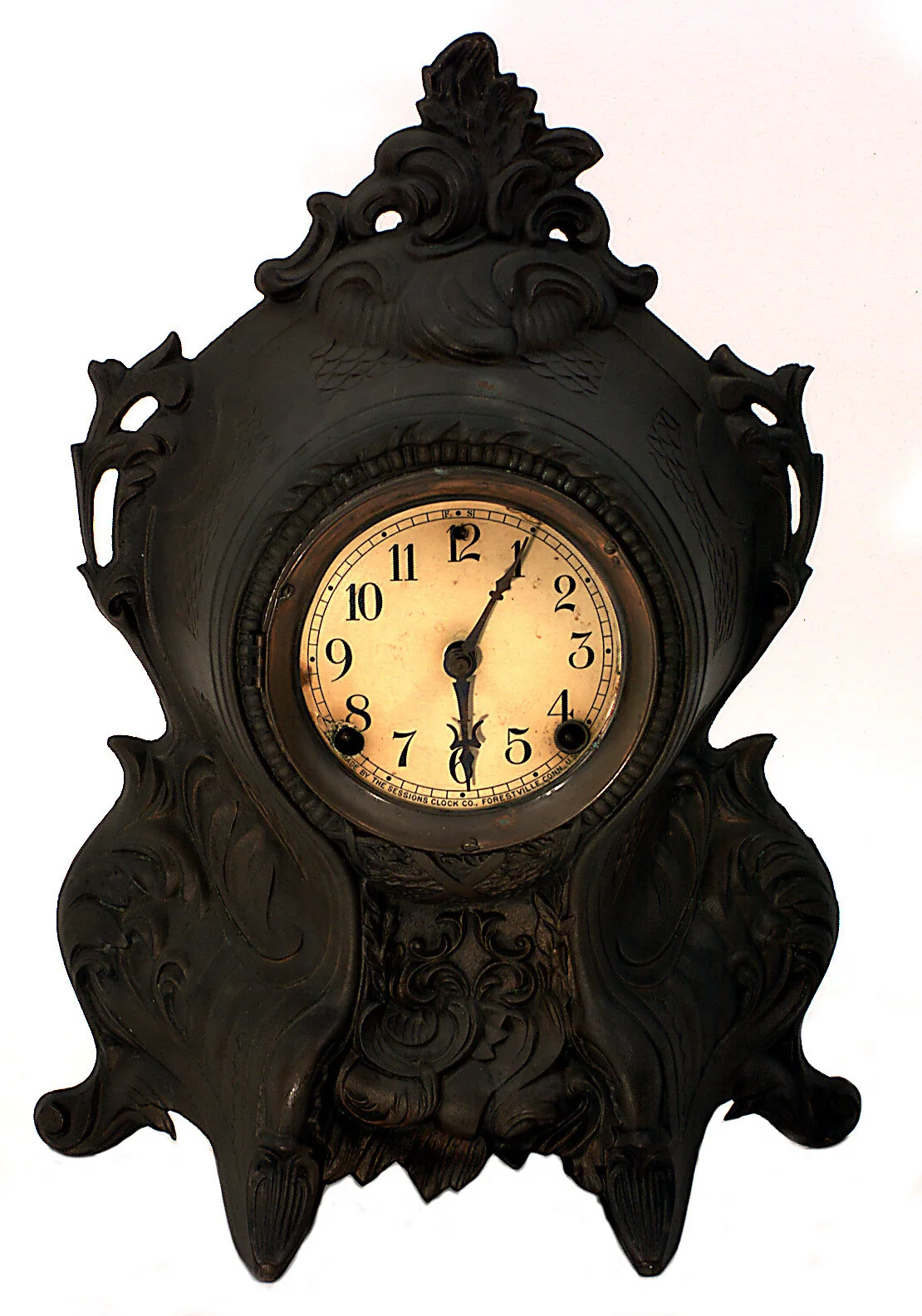 ساعت رومیزی، شرکت Sessions Clock، حدود ۱۹۲۰ — عکس رکورد موزه‌های ویکتوریا (استرالیا)
