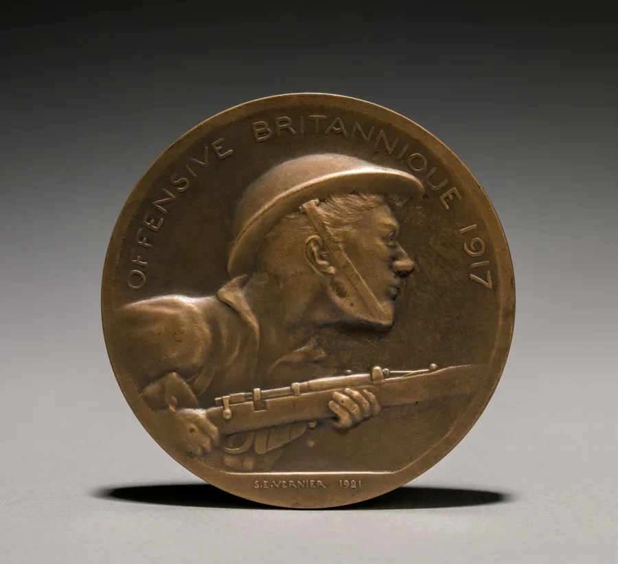 Medal (obverse) — تصویر رکورد موزهٔ هنر کلیولند (دسترسی آزاد)