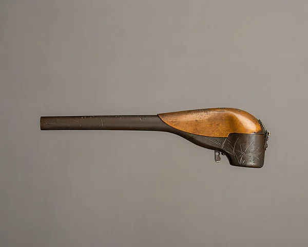 Combination Pen Case and Pistol — تصویر رکورد موزهٔ متروپولیتن (دسترسی آزاد)