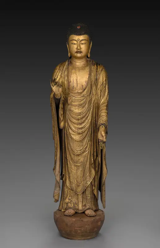 Buddha of Infinite Life and Light (Amida Nyorai) — تصویر رکورد موزهٔ هنر کلیولند (دسترسی آزاد)