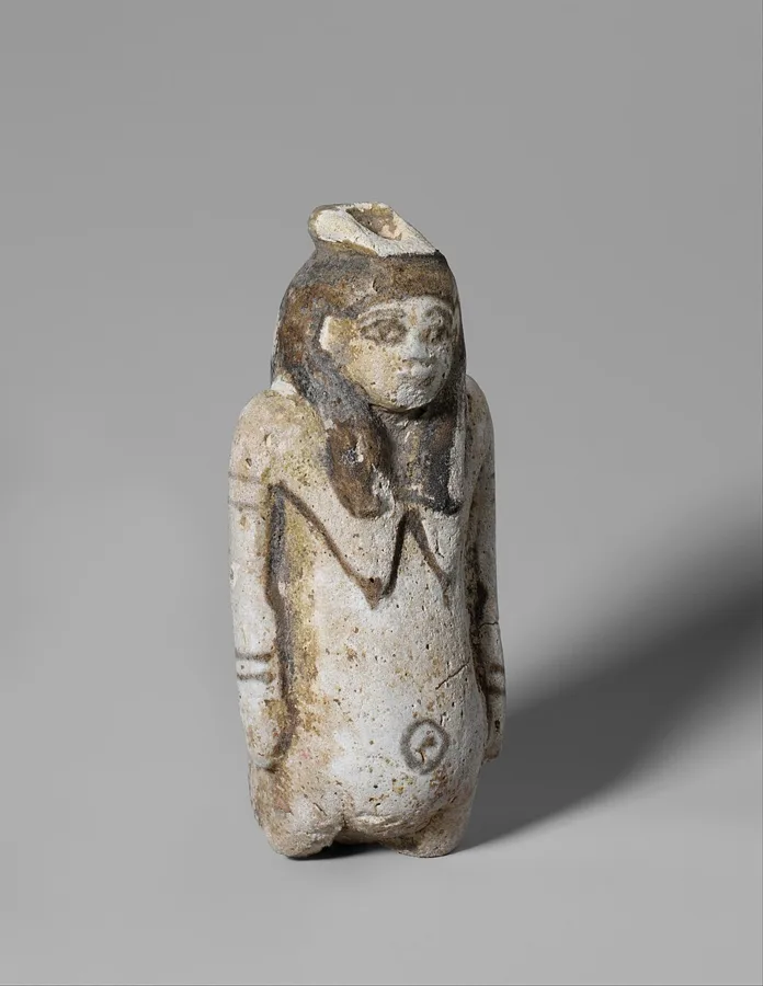 Figure vase in the form of Taweret with a human head — تصویر رکورد ویکیداده