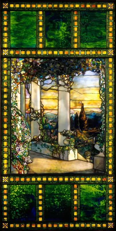 Hinds House Window — تصویر رکورد موزهٔ هنر کلیولند (دسترسی آزاد)