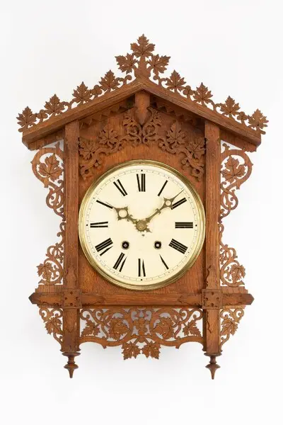 Wanduhr, Kreuzer, Glatz und Co., Furtwangen 1853-1854 — تصویر رکورد یوروپیانا