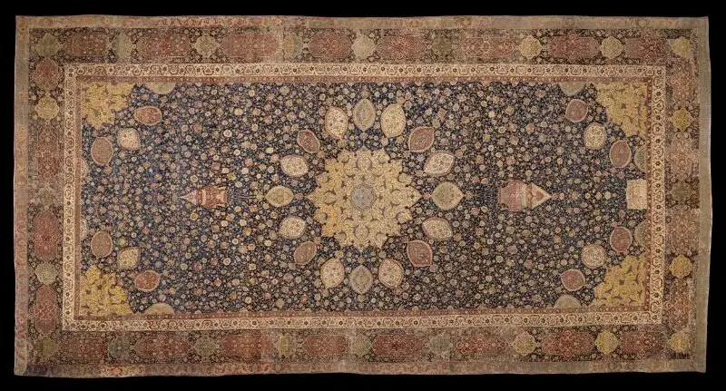 Carpet: The Ardabil Carpet — تصویر رکورد موزهٔ ویکتوریا و آلبرت