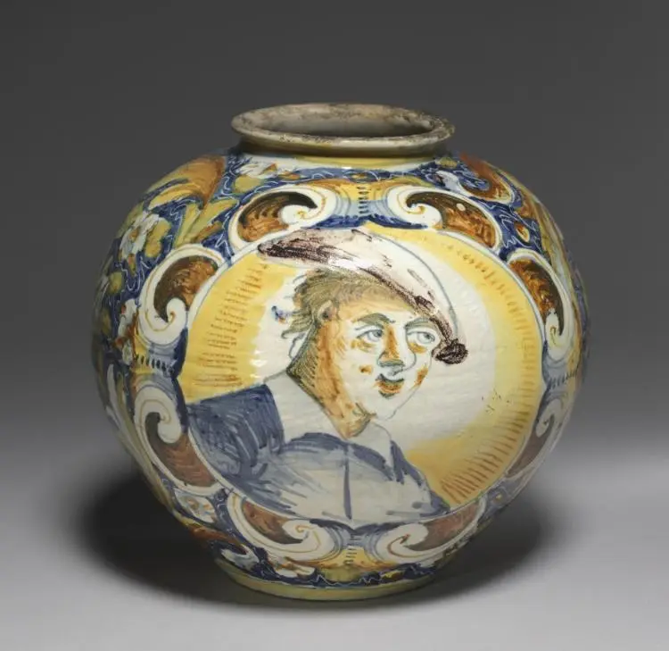 Storage Jar (Vaso a Palla) — تصویر رکورد موزهٔ هنر کلیولند (دسترسی آزاد)