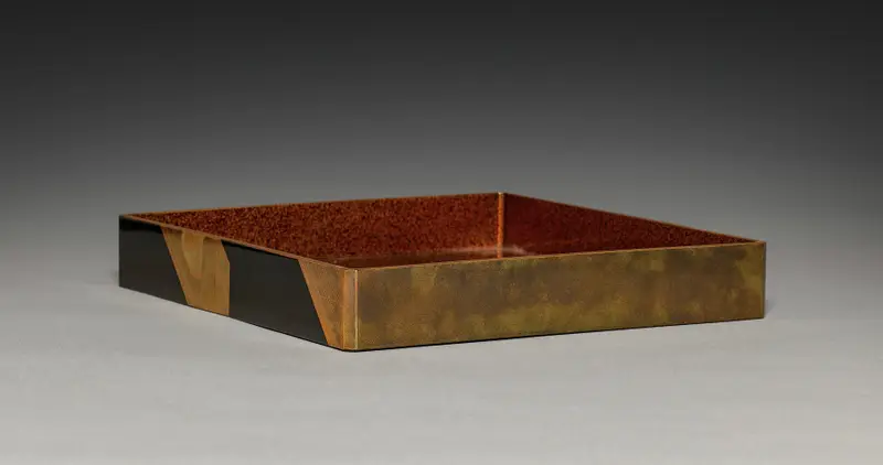 Writing Box with Spitting Courtesan — تصویر رکورد موزهٔ هنر کلیولند (دسترسی آزاد) — شمارهٔ رکورد 1963.260.a