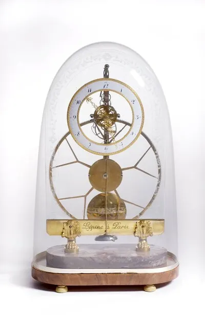Tischuhr, Pendule squelette, Lépine, Paris, um 1800 — تصویر رکورد یوروپیانا