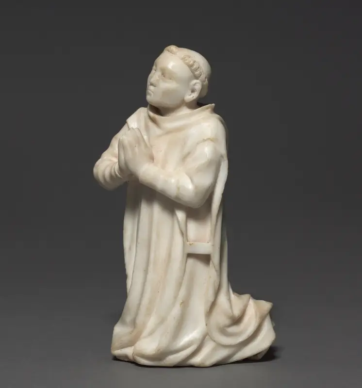 Kneeling Carthusian Monk — تصویر رکورد موزهٔ هنر کلیولند (دسترسی آزاد)