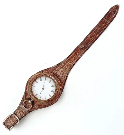 Wrist watch strap — تصویر رکورد یوروپیانا