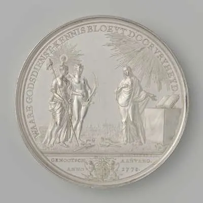 Teyler's Godgeleerd Genootschap, penning toegekend aan Jeronimo de Bosch, in 1784 of 1785 — تصویر رکورد یوروپیانا