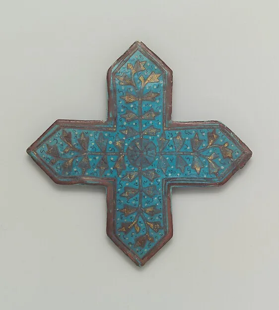 Cross-Shaped Tile — تصویر رکورد موزهٔ متروپولیتن (دسترسی آزاد)