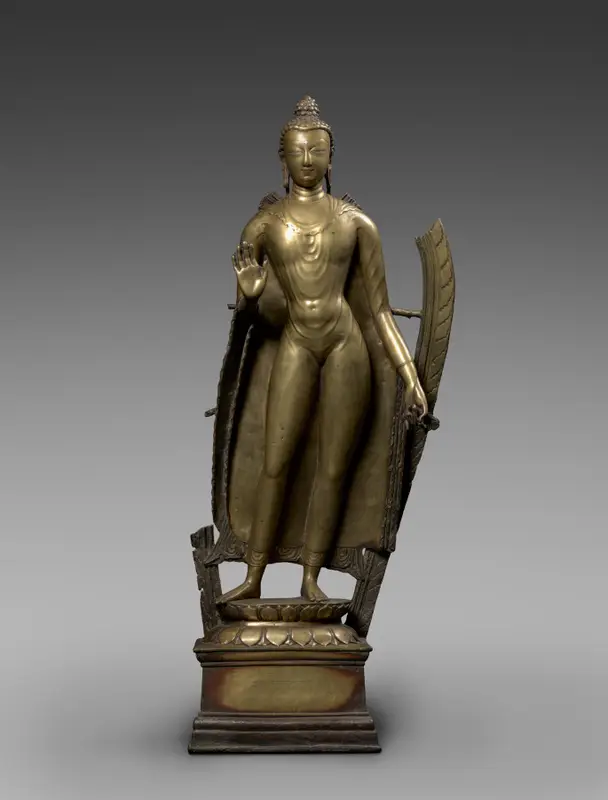 Standing Buddha — تصویر رکورد موزهٔ هنر کلیولند (دسترسی آزاد)