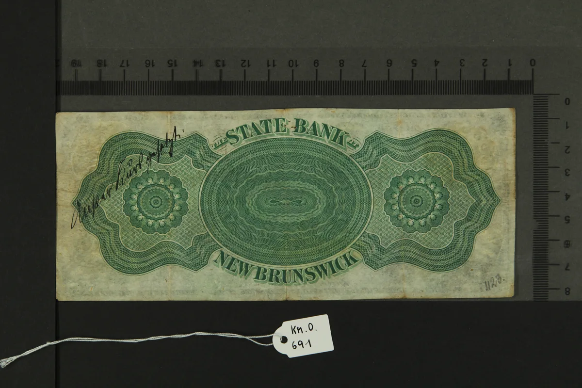 Falsifikat einer Banknote KM-O.691 — تصویر رکورد یوروپیانا