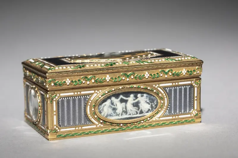 Snuff Box (Tabatière) — تصویر رکورد موزهٔ هنر کلیولند (دسترسی آزاد)