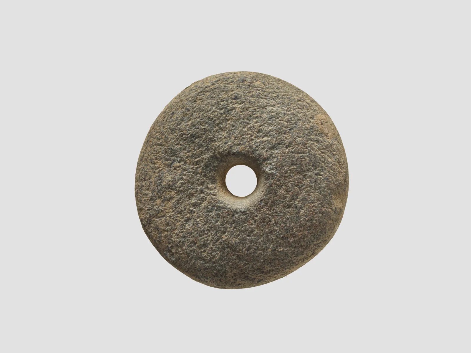 Spindle whorl — تصویر رکورد موزهٔ متروپولیتن (دسترسی آزاد)