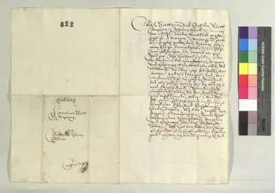 Charter: Urkunden Urkunde 822 — تصویر رکورد یوروپیانا