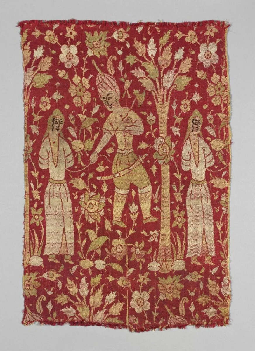 Textile panel — تصویر رکورد موزهٔ ویکتوریا و آلبرت