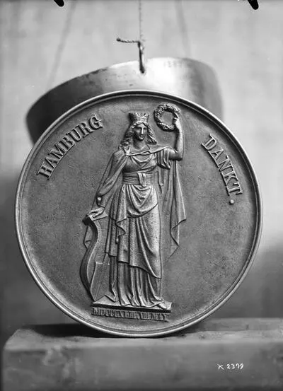 Hamburg dankt medal — تصویر رکورد یوروپیانا