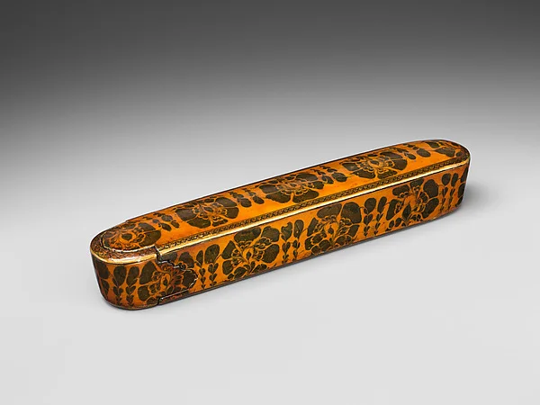 Pen Box attributed to Muhammad ibn Muhammad Mahdi — تصویر رکورد موزهٔ متروپولیتن (دسترسی آزاد)