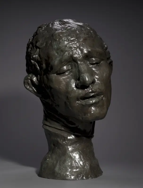 Heroic Head of Pierre de Wissant, One of the Burghers of Calais — تصویر رکورد موزهٔ هنر کلیولند (دسترسی آزاد)