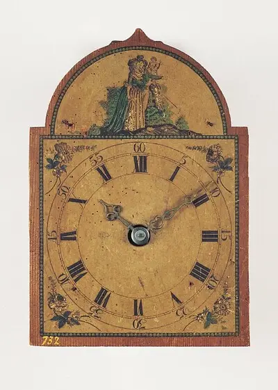 Holzräderuhr, Schwarzwald, um 1770 — تصویر رکورد یوروپیانا