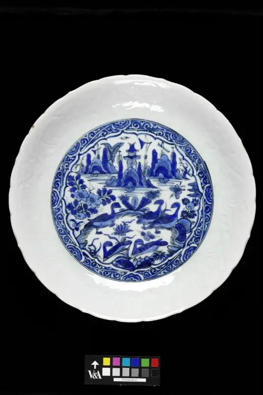 Dish — تصویر رکورد موزهٔ ویکتوریا و آلبرت — شمارهٔ رکورد 1152-1876