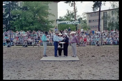 Fotografie: Rodeo/West Fest 92 auf dem Festplatz Deutsch-Amerikanisches Volksfest in Berlin-Dahlem — تصویر رکورد یوروپیانا
