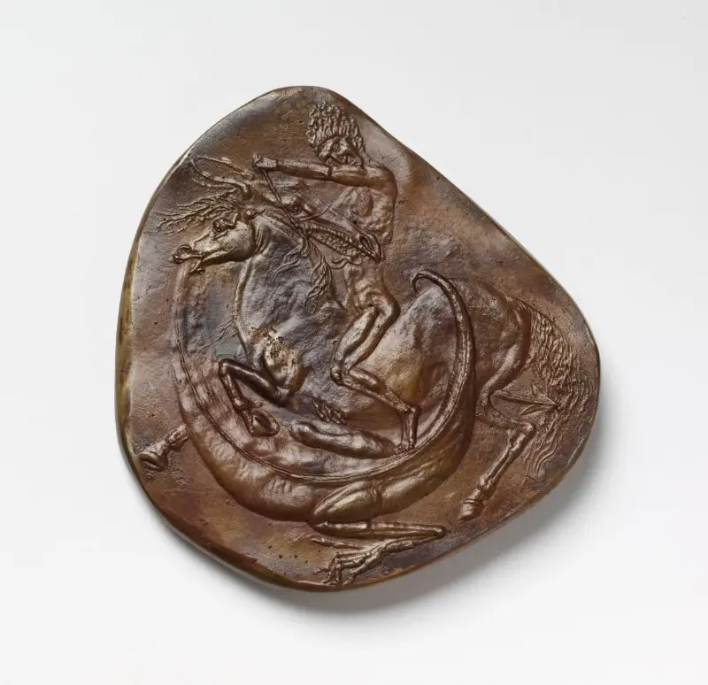 Medal: St George and the Dragon — تصویر رکورد موزهٔ ویکتوریا و آلبرت