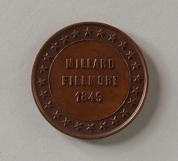 Token of Millard Fillmore — تصویر رکورد موزهٔ متروپولیتن (دسترسی آزاد)