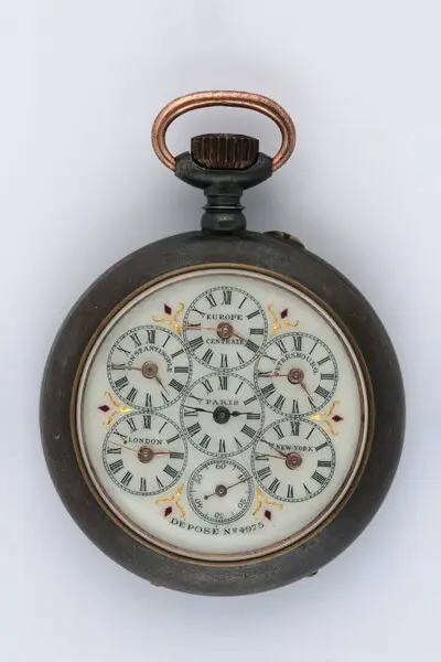 Taschenuhr, Sandoz-Boucherin, La Chaux-de-Fonds (CH), um 1900 — تصویر رکورد یوروپیانا
