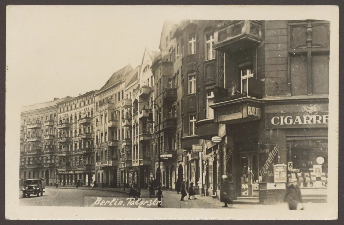 Ansichtskarte Taborstraße — تصویر رکورد یوروپیانا