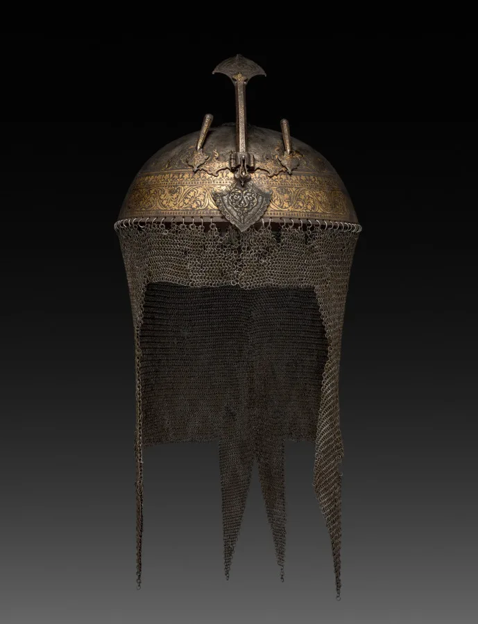 Helmet — تصویر رکورد موزهٔ هنر کلیولند (دسترسی آزاد)