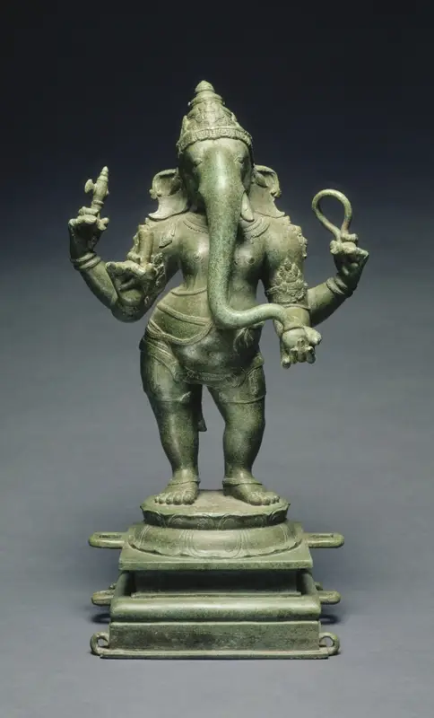 Ganesha — تصویر رکورد موزهٔ هنر کلیولند (دسترسی آزاد)