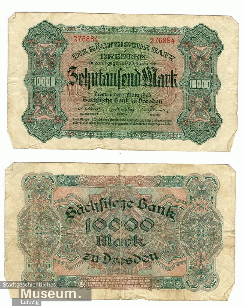 Banknote über 10 000 Mark — تصویر رکورد یوروپیانا