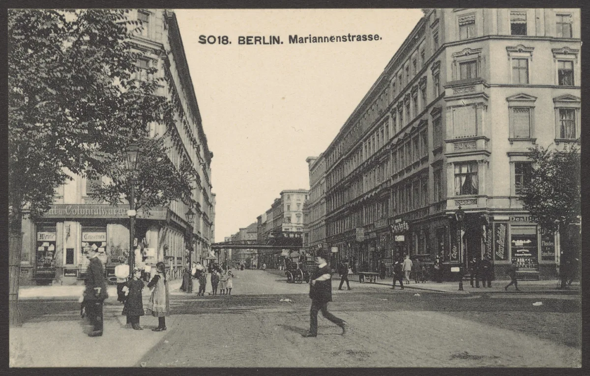Ansichtskarte Mariannenstraße — تصویر رکورد یوروپیانا