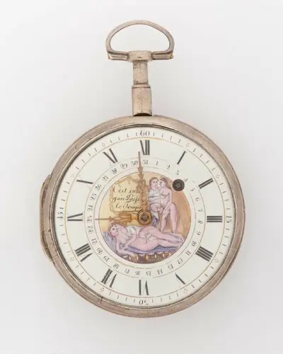 Taschenuhr, Neuchâtel, um 1800 — تصویر رکورد یوروپیانا