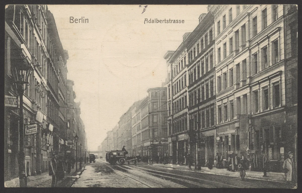 Ansichtskarte "Berlin Adalbertstrasse" — تصویر رکورد یوروپیانا