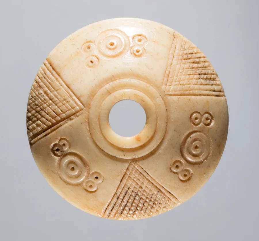 Spindle Whorl — تصویر رکورد موزهٔ هنر کلیولند (دسترسی آزاد)