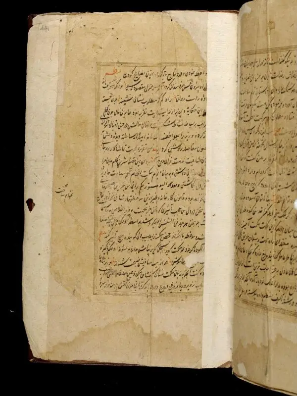 Painting: Anvar-i Suhayli — تصویر رکورد موزهٔ ویکتوریا و آلبرت