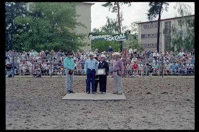 Fotografie: Rodeo/West Fest 92 auf dem Festplatz Deutsch-Amerikanisches Volksfest in Berlin-Dahlem — تصویر رکورد یوروپیانا — شمارهٔ رکورد 50098