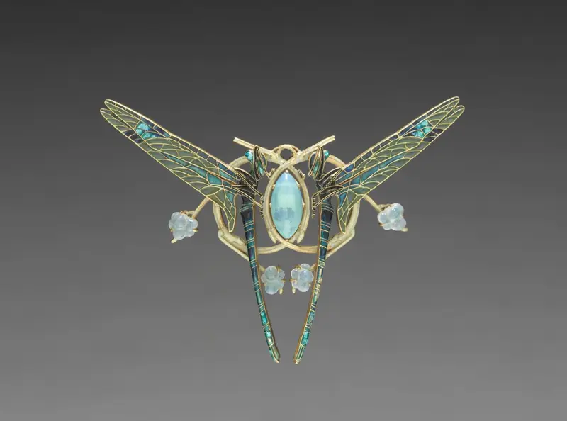 Dragon Fly Brooch — تصویر رکورد موزهٔ هنر کلیولند (دسترسی آزاد)