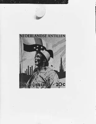 Bijzondere Antilliaanse postzegel \"Dag van de Arbeid\" — تصویر رکورد یوروپیانا