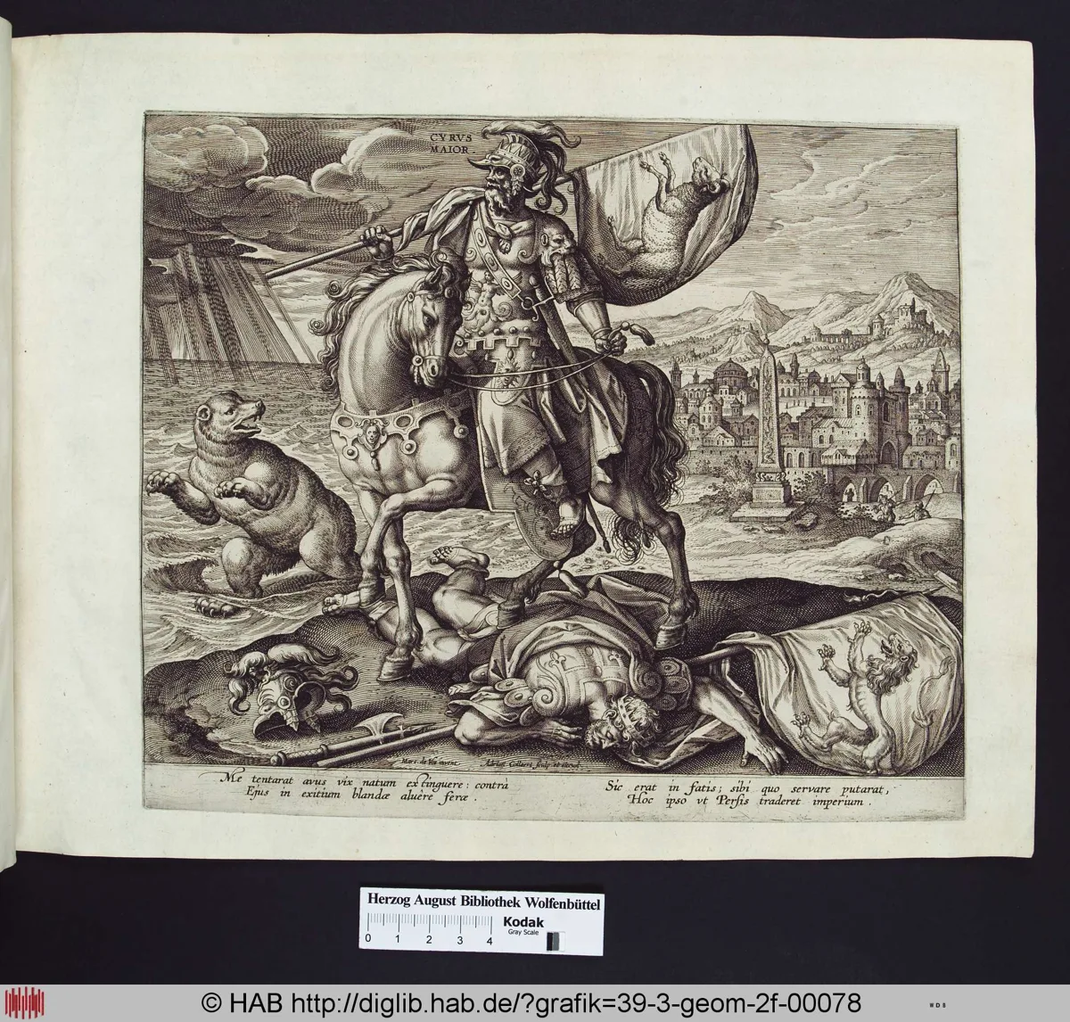 Cyrus Maior, König von Persien. — تصویر رکورد یوروپیانا