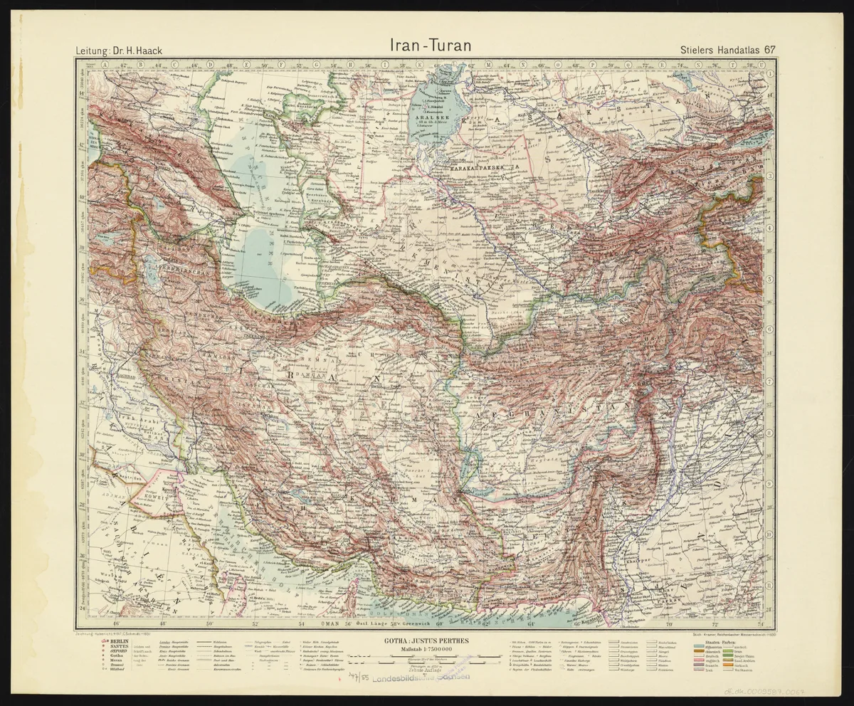 Bl. 67: Iran, Turan, 1940 — تصویر رکورد یوروپیانا