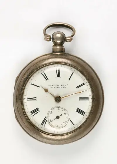 Taschenuhr, Faller Bros., Robert John Pike, John Milne, Inverness, London, Wick, um 1880 — تصویر رکورد یوروپیانا